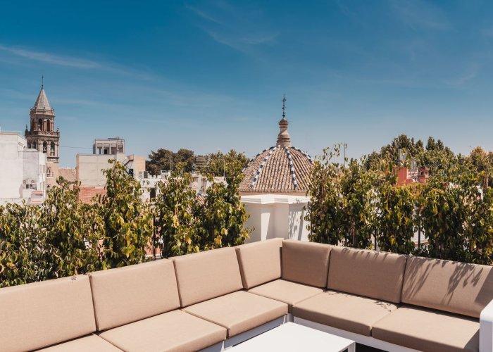 Außenterrasse Vincci Selección Unuk 5* GL Sevilla Außenterrasse Vincci Selección Unuk 5* GL Sevilla