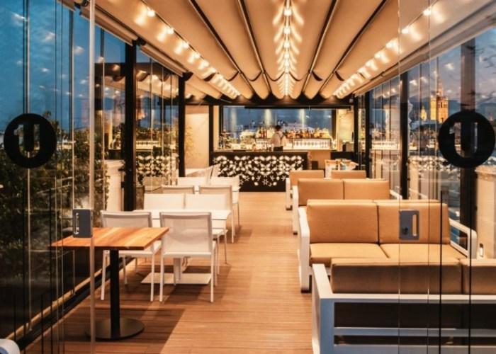 Überdachte Terrasse Vincci Selección Unuk 5* GL Sevilla Überdachte Terrasse Vincci Selección Unuk 5* GL Sevilla